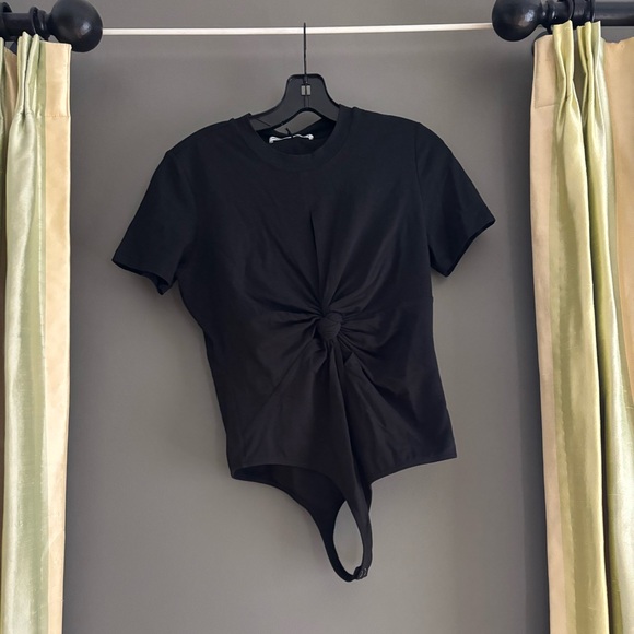 Alexander Wang Charcoal Tee - Picture 1 of 5